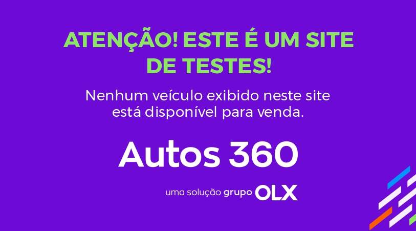 site de testes autos 360. Nenhum conteúdo é real.